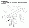 Jonsered LR13 (J8F1336TB, 954130021) - Lawn & Garden Tractor (1998-12) Ersatzteile DRIVE