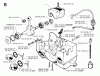 Jonsered 2054 EPA - Chainsaw (2000-05) Ersatzteile CRANKCASE