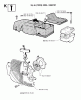 Jonsered 2054 EPA - Chainsaw (2000-05) Ersatzteile CYLINDER COVER