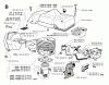Jonsered 2054 EPA - Chainsaw (2000-05) Ersatzteile CYLINDER PISTON MUFFLER