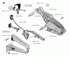 Jonsered 2054 EPA - Chainsaw (2000-05) Ersatzteile HANDLE