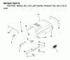 Jonsered LR13 (J8F1336TB, 954130021) - Lawn & Garden Tractor (1998-12) Ersatzteile HOOD