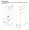 Jonsered LR13 (J8F1336TB, 954130021) - Lawn & Garden Tractor (1998-12) Ersatzteile STEERING