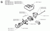 Jonsered 2065 - Chainsaw (1997-02) Ersatzteile CARBURETOR AIR FILTER