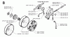 Jonsered 2065 - Chainsaw (1997-02) Ersatzteile CLUTCH OIL PUMP