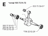 Jonsered 2065 - Chainsaw (1997-02) Ersatzteile CRANKSHAFT