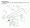 Jonsered LR13 (J8F1336TC, 954130021) - Lawn & Garden Tractor (2000-02) Ersatzteile DRIVE