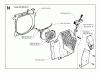 Jonsered 2065 - Chainsaw (1997-11) Ersatzteile STARTER