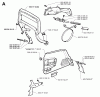 Jonsered 2065 EPA - Chainsaw (1999-03) Ersatzteile CHAIN BRAKE CLUTCH COVER