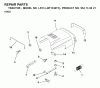 Jonsered LR13 (J8F1336TC, 954130021) - Lawn & Garden Tractor (2000-02) Ersatzteile HOOD