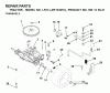 Jonsered LR13 (J8F1336TC, 954130021) - Lawn & Garden Tractor (2000-02) Ersatzteile TRANSMISSION