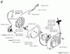 Jonsered 2077 - Chainsaw (2001-10) Ersatzteile STARTER