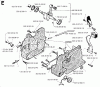 Jonsered 2083 - Chainsaw (1995-05) Ersatzteile CRANKCASE