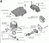 Jonsered 2083 - Chainsaw (1995-05) Ersatzteile CYLINDER PISTON