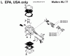 Jonsered 2083 II EPA - Chainsaw (1998-09) Ersatzteile CARBURETOR DETAILS #1