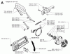 Jonsered 2083 II EPA - Chainsaw (1998-09) Ersatzteile CHAIN BRAKE CLUTCH COVER