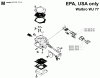 Jonsered 2083 II EPA - Chainsaw (2001-10) Ersatzteile CARBURETOR DETAILS #2