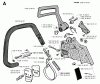 Jonsered 2095 - Chainsaw (1995-09) Ersatzteile CHAIN BRAKE