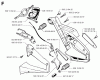 Jonsered 2095 - Chainsaw (1998-03) Ersatzteile HANDLE CONTROLS