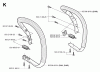 Jonsered 2145 - Chainsaw (2001-09) Ersatzteile HANDLE