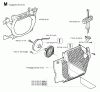 Jonsered 2145 - Chainsaw (2001-09) Ersatzteile STARTER