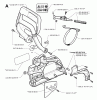 Jonsered 2149 - Chainsaw (1999-05) Ersatzteile CHAIN BRAKE