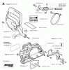 Jonsered 2149 - Chainsaw (2001-09) Ersatzteile CHAIN BRAKE
