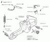 Jonsered 2149 - Chainsaw (2001-09) Ersatzteile FUEL TANK