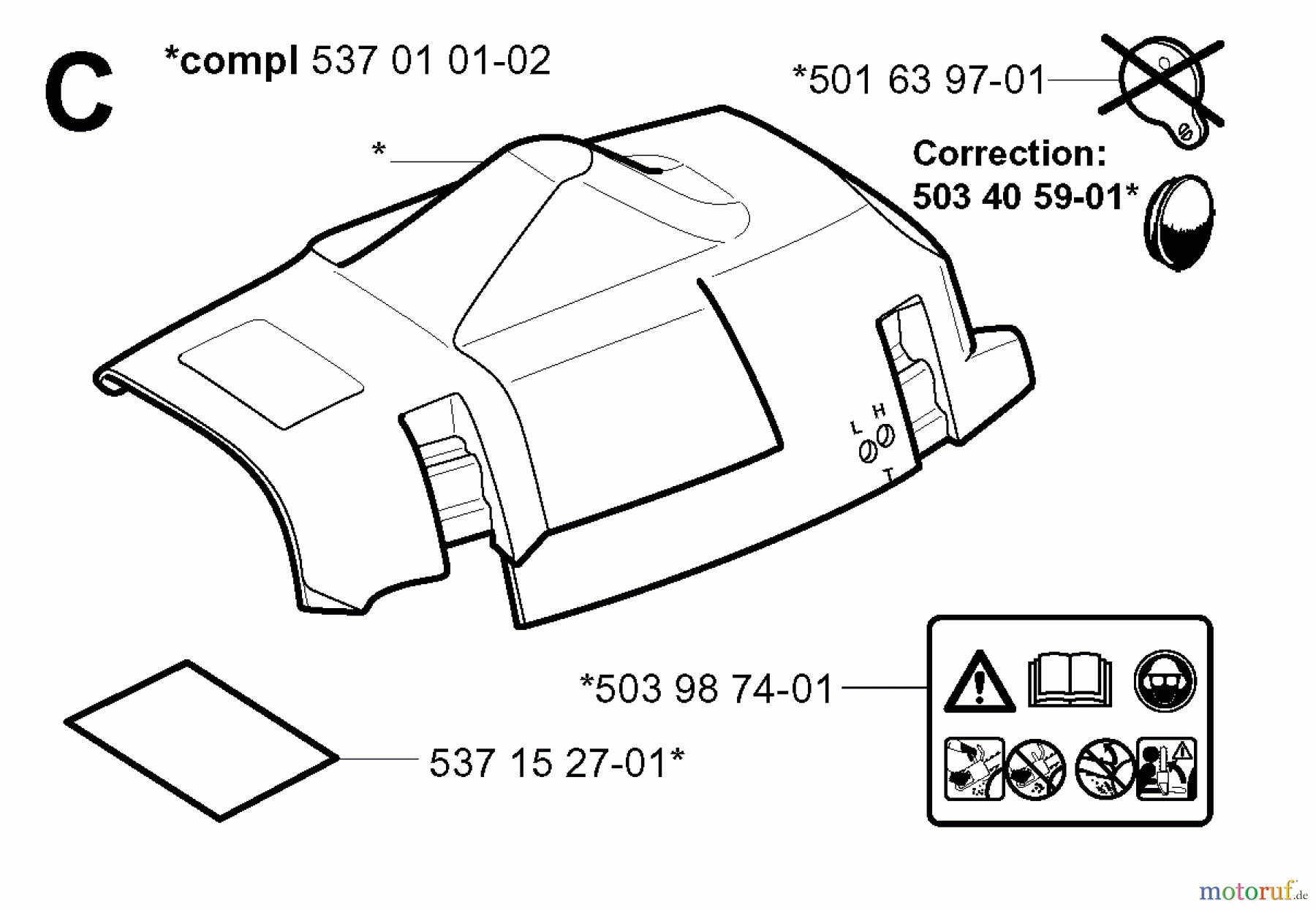 Jonsered Motorsägen 2159 EPA - Jonsered Chainsaw (2001-07) COVER