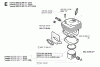 Jonsered 2163 - Chainsaw (2000-04) Ersatzteile CYLINDER PISTON