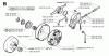 Jonsered 2165 EPA - Chainsaw (2000-04) Ersatzteile CLUTCH OIL PUMP