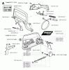 Jonsered 2165 - Chainsaw (2002-01) Ersatzteile CHAIN BRAKE CLUTCH COVER