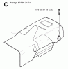Jonsered 2165 - Chainsaw (2002-01) Ersatzteile CYLINDER COVER
