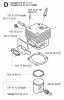 Jonsered 2165 - Chainsaw (2002-01) Ersatzteile CYLINDER PISTON