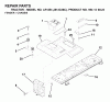 Jonsered LR13B (J813C36C, 954130023) - Lawn & Garden Tractor (2000-03) Ersatzteile CHASSIS ENCLOSURES