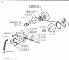 Jonsered 625 - Chainsaw (1995-10) Ersatzteile CLUTCH OIL PUMP