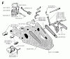 Jonsered 625 - Chainsaw (1995-10) Ersatzteile FUEL TANK