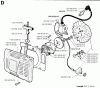 Jonsered 625 - Chainsaw (1995-10) Ersatzteile STARTER