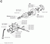 Jonsered 630 SUPER II - Chainsaw (1993-06) Ersatzteile CLUTCH OIL PUMP