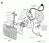 Jonsered 670 CHAMP - Chainsaw (1994-08) Ersatzteile STARTER
