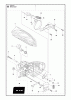 Jonsered CS2125 T - Chainsaw (2009-08) Ersatzteile CHAIN BRAKE
