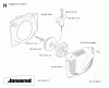 Jonsered CS2135 T - Chainsaw (2005-03) Ersatzteile STARTER