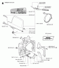 Jonsered CS2135 T - Chainsaw (2007-01) Ersatzteile CHAIN BRAKE CLUTCH COVER