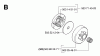 Jonsered CS2135 T - Chainsaw (2007-01) Ersatzteile CLUTCH