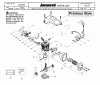 Jonsered CS2137 - Chainsaw (2005-01) Ersatzteile CYLINDER PISTON MUFFLER #1