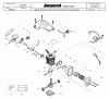 Jonsered CS2138 - Chainsaw (2009-02) Ersatzteile CYLINDER PISTON MUFFLER