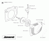 Jonsered CS2139 T - Chainsaw (2008-02) Ersatzteile STARTER