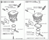 Jonsered CS2150 - Chainsaw (2003-01) Ersatzteile CYLINDER PISTON