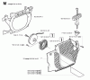 Jonsered CS2150 - Chainsaw (2003-01) Ersatzteile STARTER