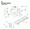 Jonsered LRH13 (954003421) - 36" Lawn & Garden Tractor (1996-01) Ersatzteile CHASSIS ENCLOSURES